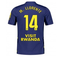 Atletico Madrid Marcos Llorente #14 Koszulka Wyjazdowa 2025-26 Krótki Rękaw